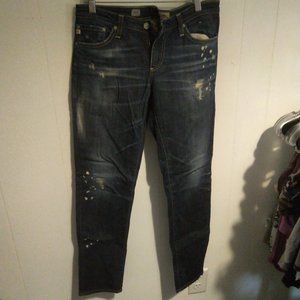 28R Stilt AG bleach splatter distressing